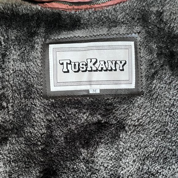 Men's leather jacket with fur lining size L - Picture 11 of 16